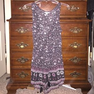 Printed Romper