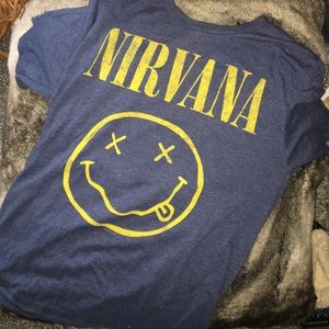 nirvana band tee