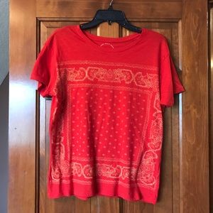 Short sleeve casual top