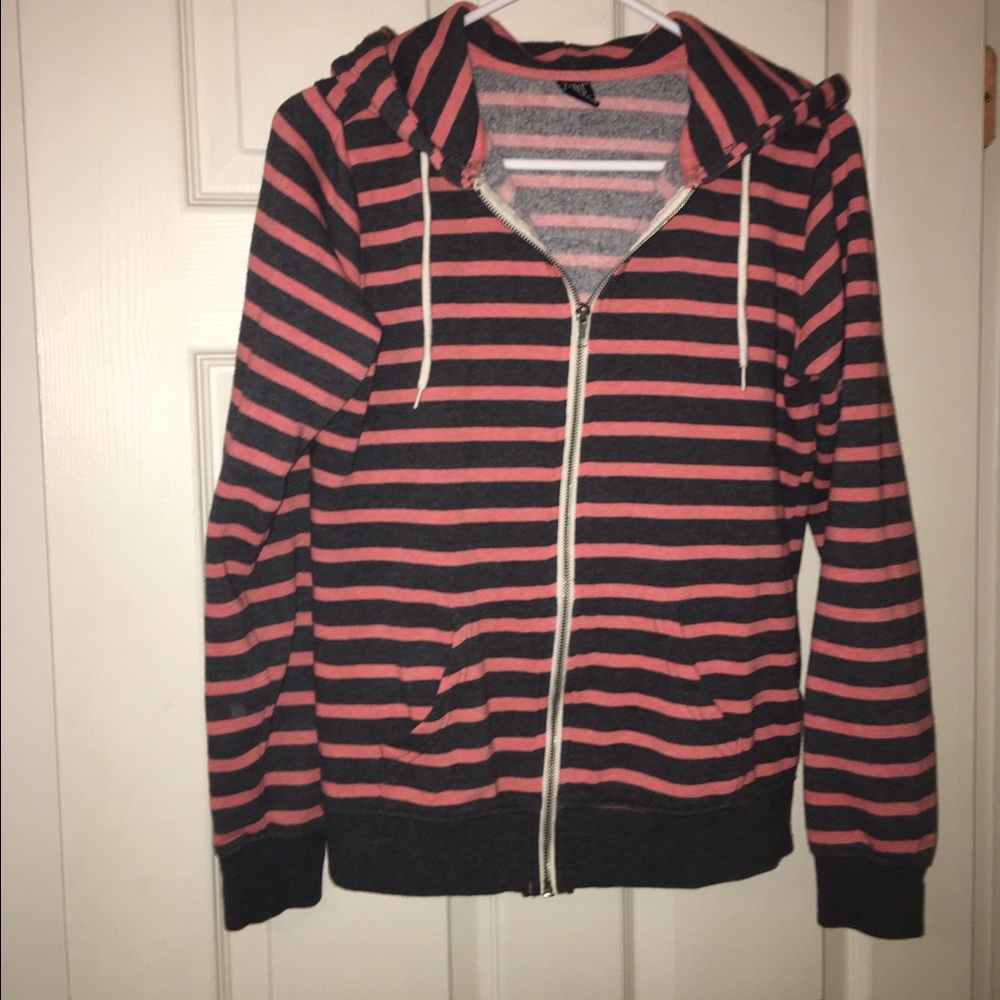 Striped hoodie