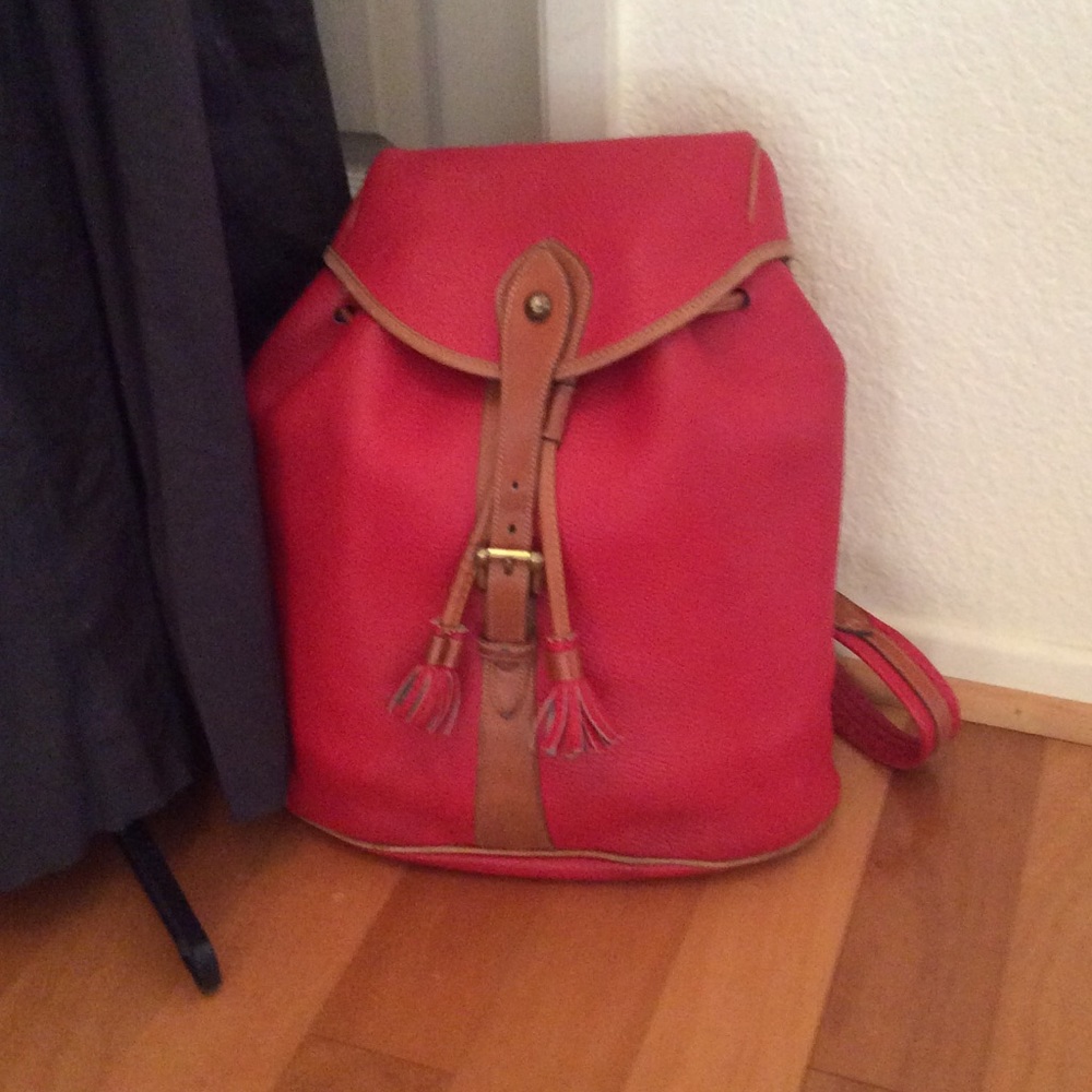 Vintage Douney and Burke Leather Backpack