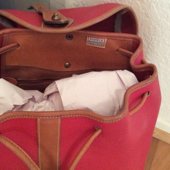 Vintage Douney and Burke Leather Backpack main image 4