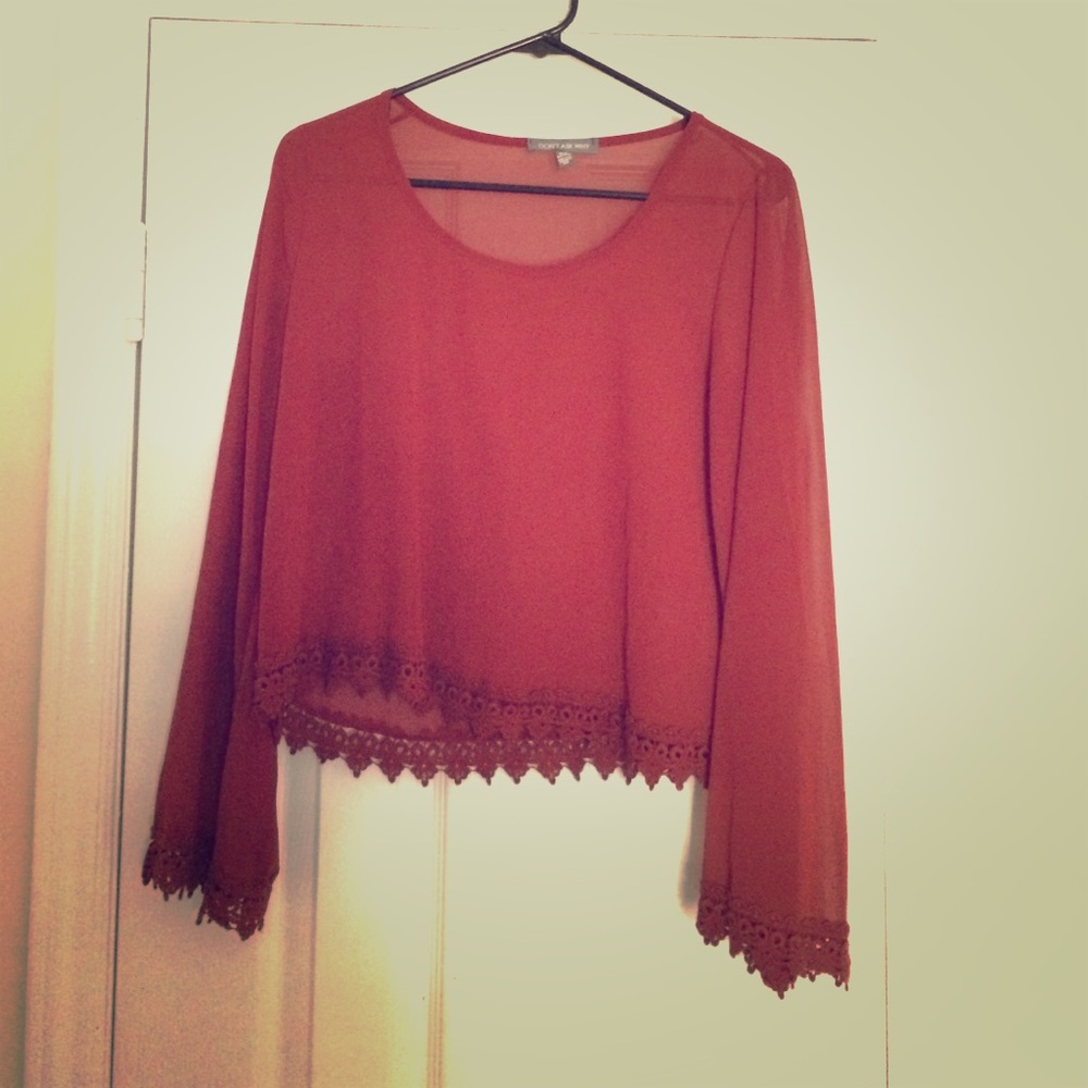 American Eagle boho top