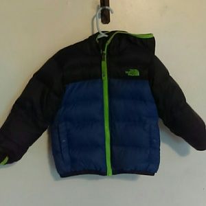 North Face reversible 3t down jacket