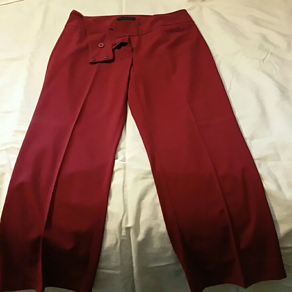 The Limited dress cropped pants