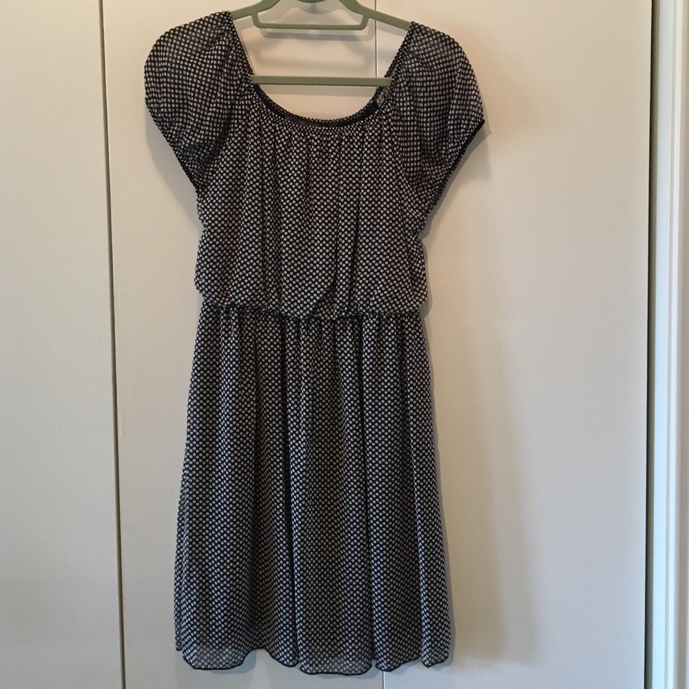 Black & White Polka Dot Dress