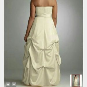 Gorgeous  champagne gown with pickups