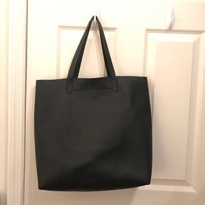 Madewell tote, all black