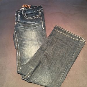 Hydraulic jeans, size 7/8