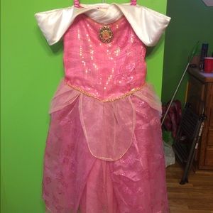 Sleeping beauty and Sophia the first dresses