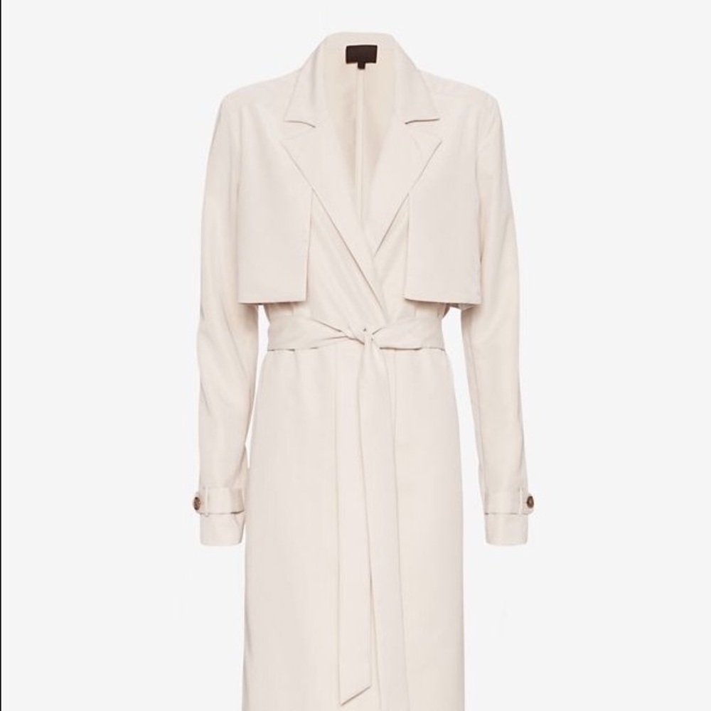 Exclusive For Intermix Long Sleeve Trench. Size M