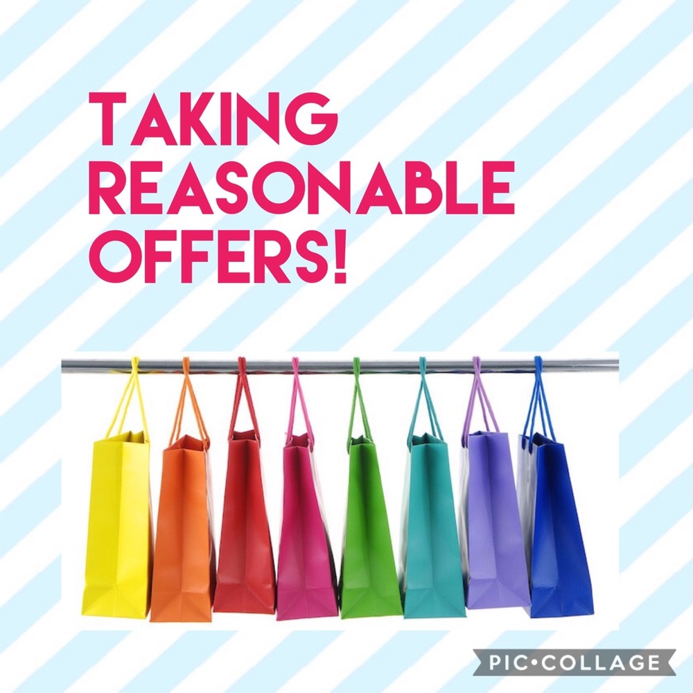 Taking Reasonable Offers!