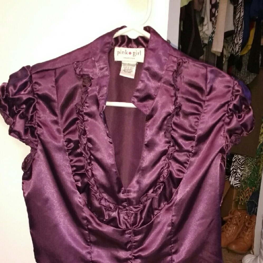 Purple blouse