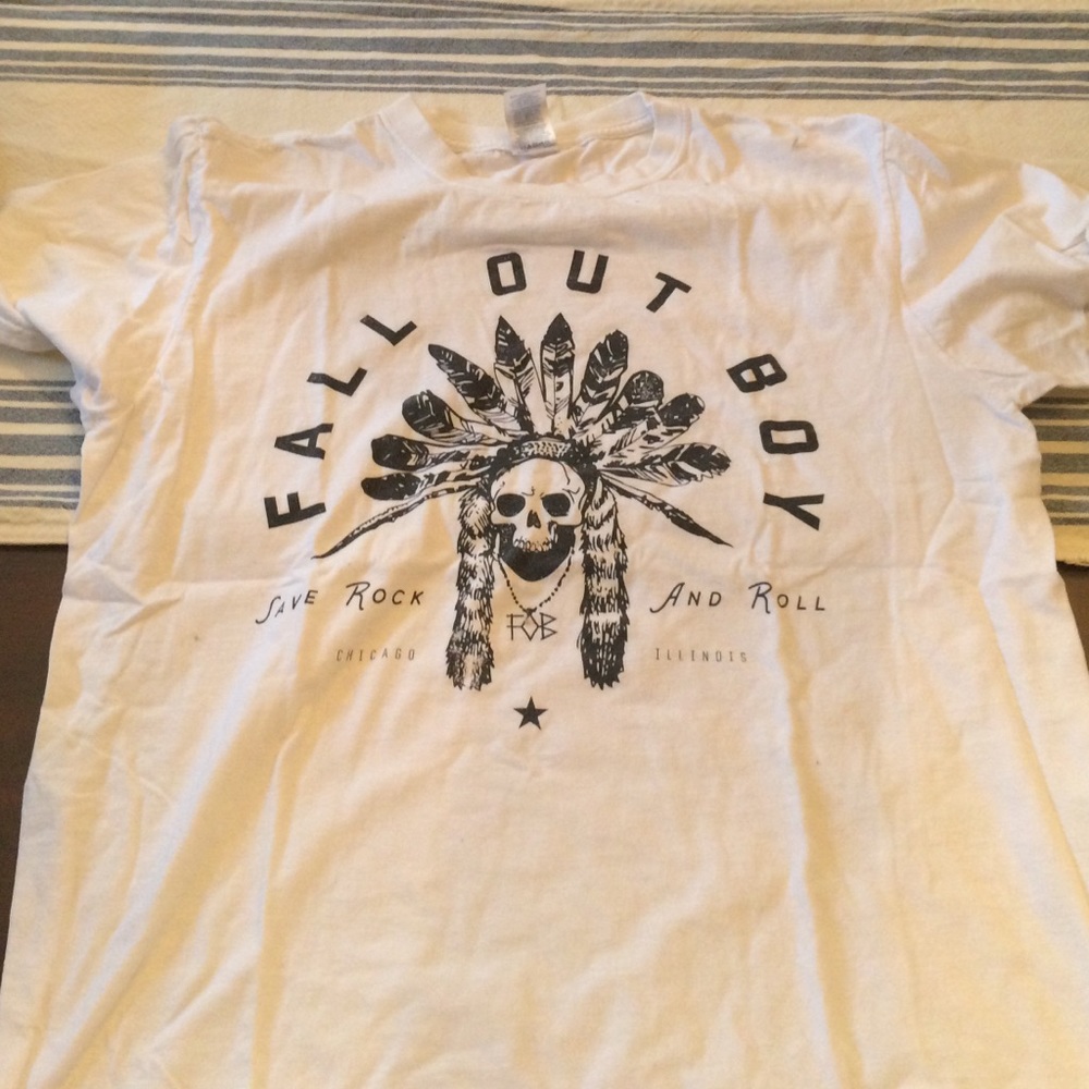 Size large fall out boy t-shirt