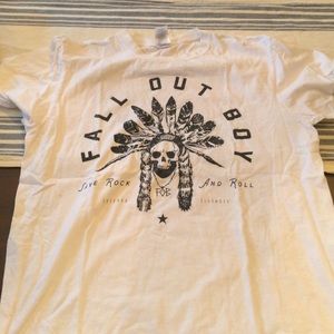 Size large fall out boy t-shirt