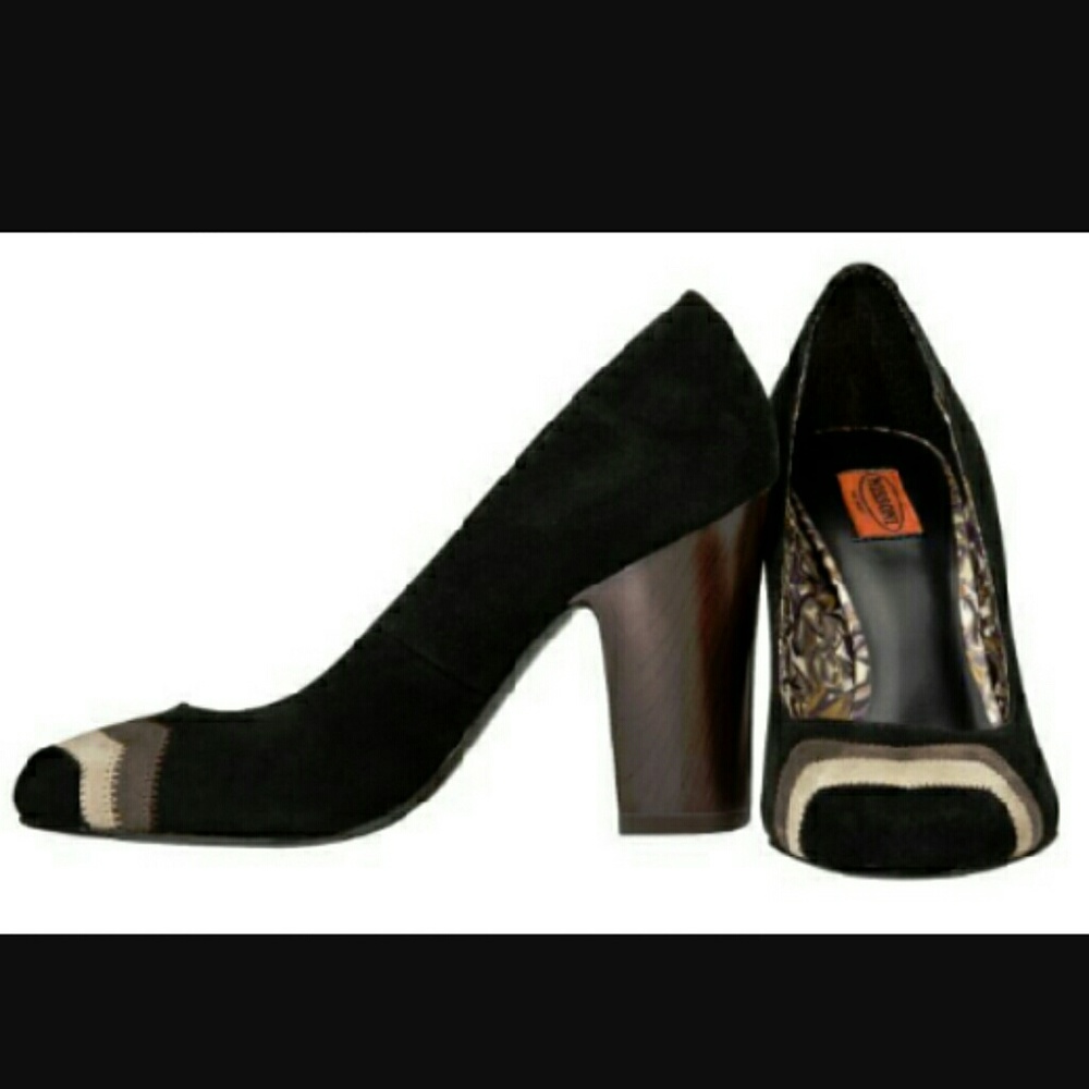 **Sold***Missoni for target block heels!