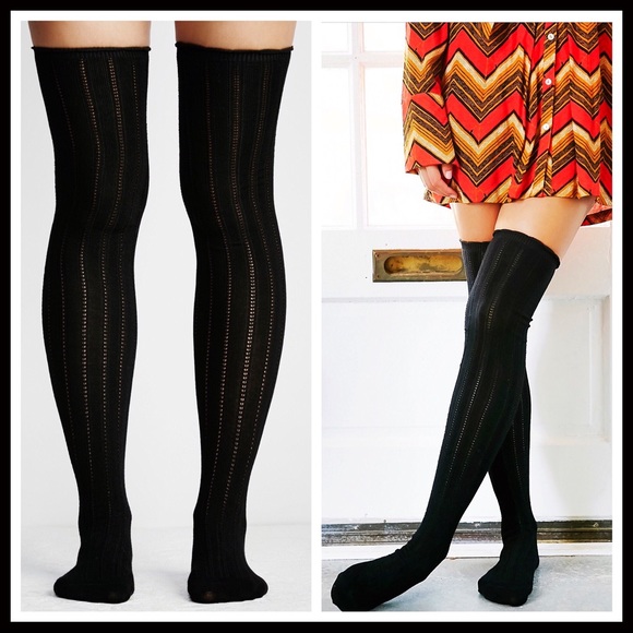 FREE PEOPLE Over The Knee Boot Socks - Picture 5 of 5