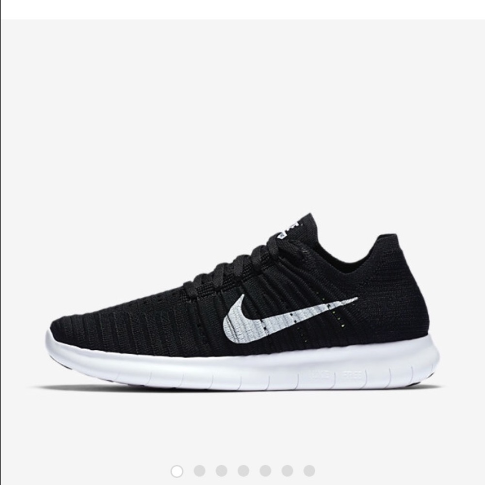 NIKE FREE RUN FLYKNIT SIZE 8