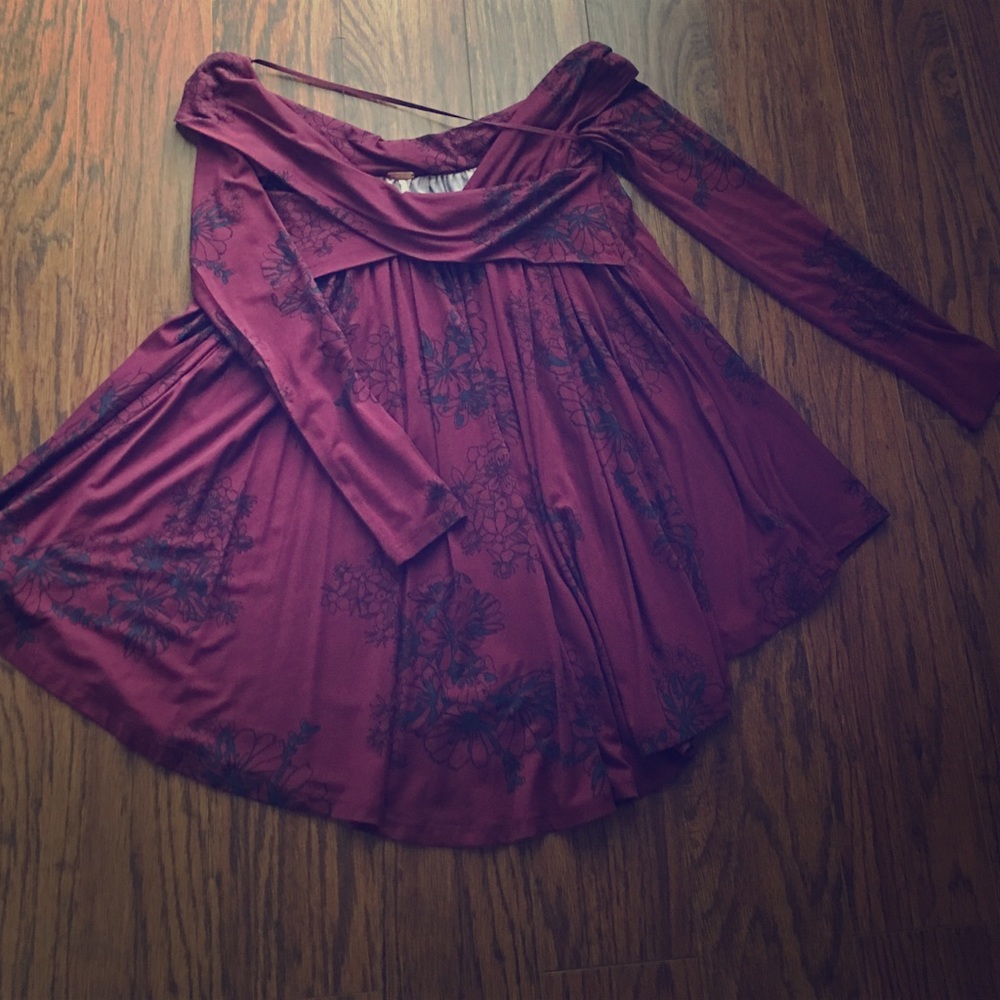 Long sleeve babydoll shirt
