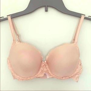 Victoria's Secret demi nude bra- 32D