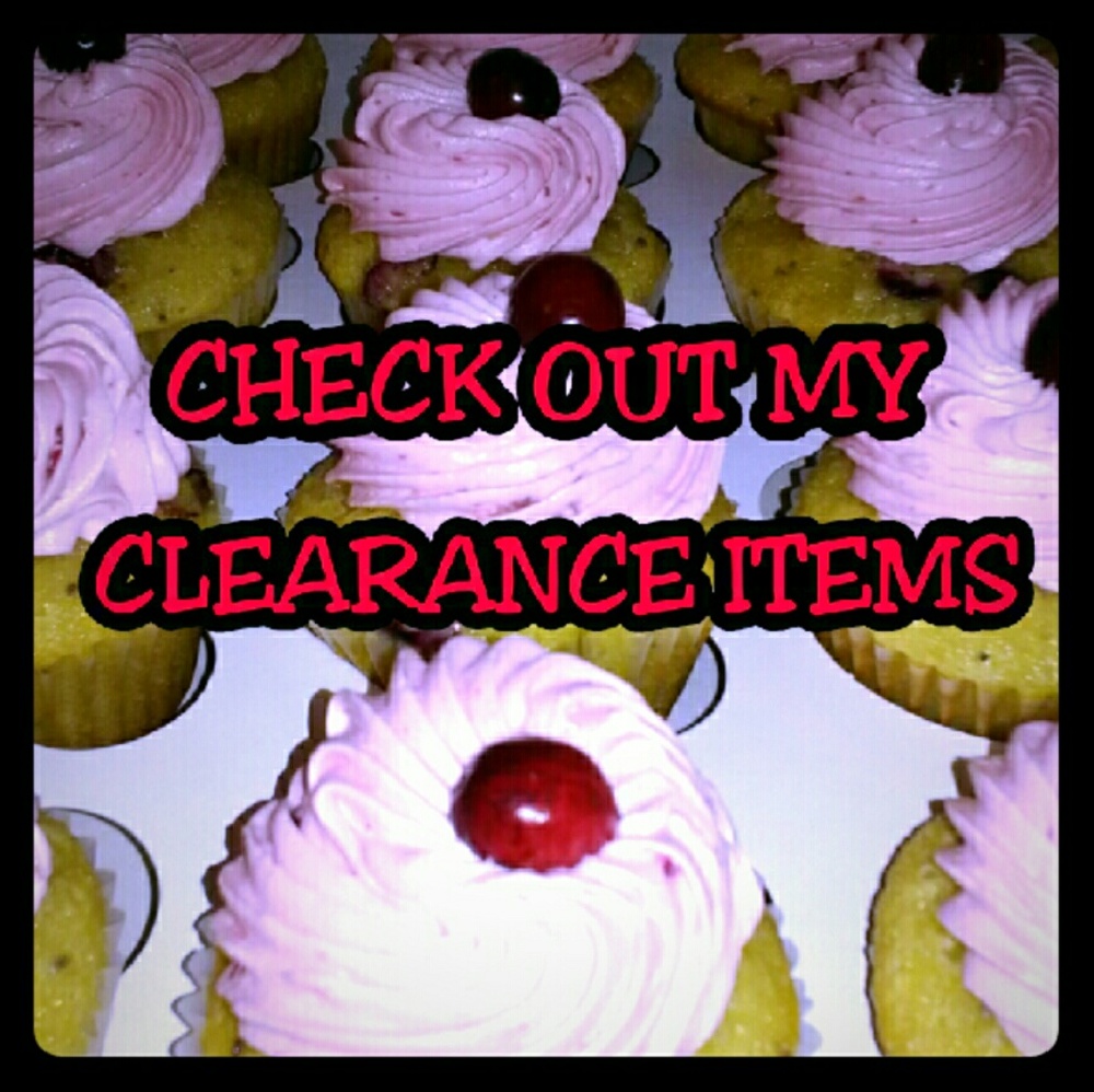 Take a look at my clearance pieces