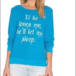 Wildfox If he loves me, he'll let me sleep