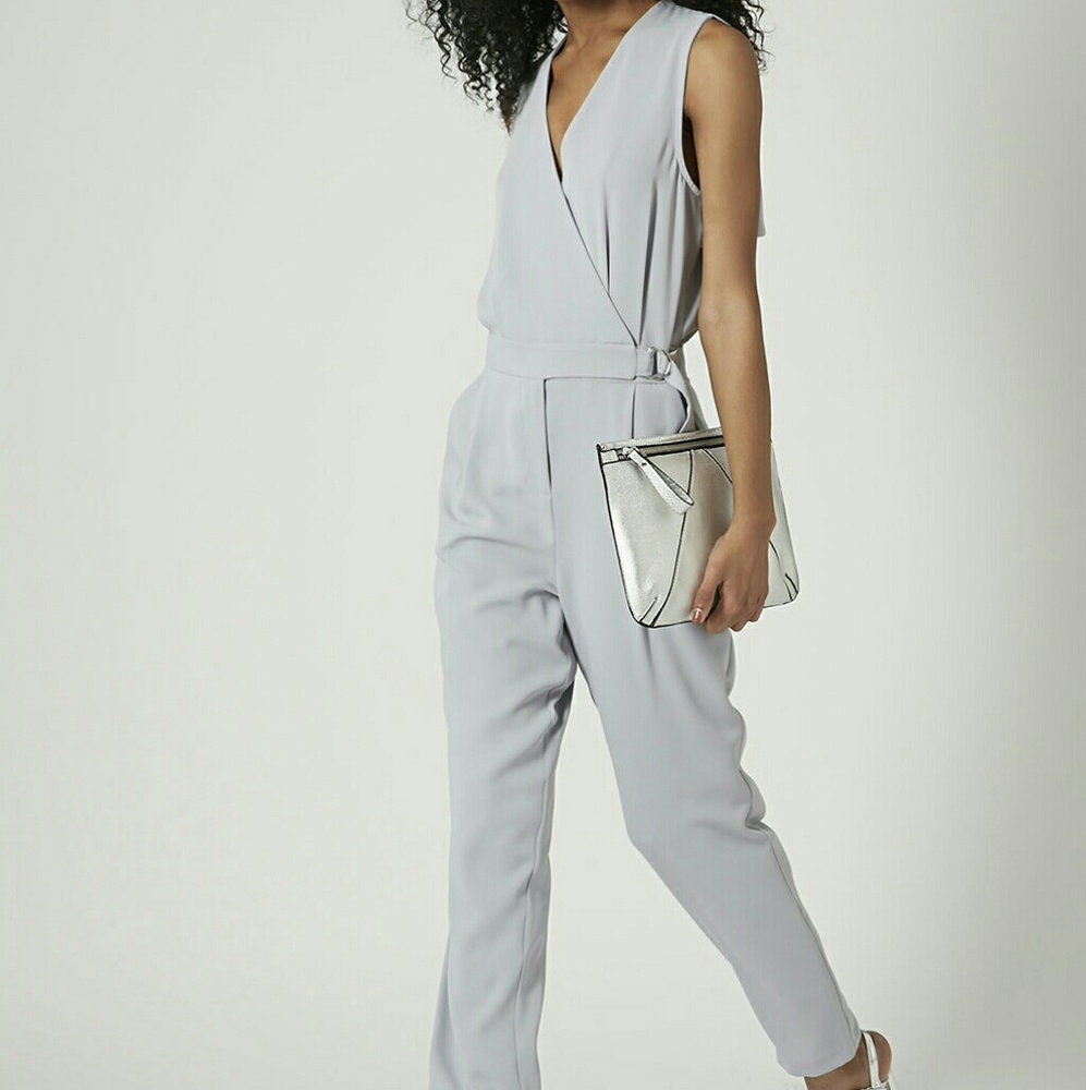 NWT TopShop Sleeveless Jumpsuit