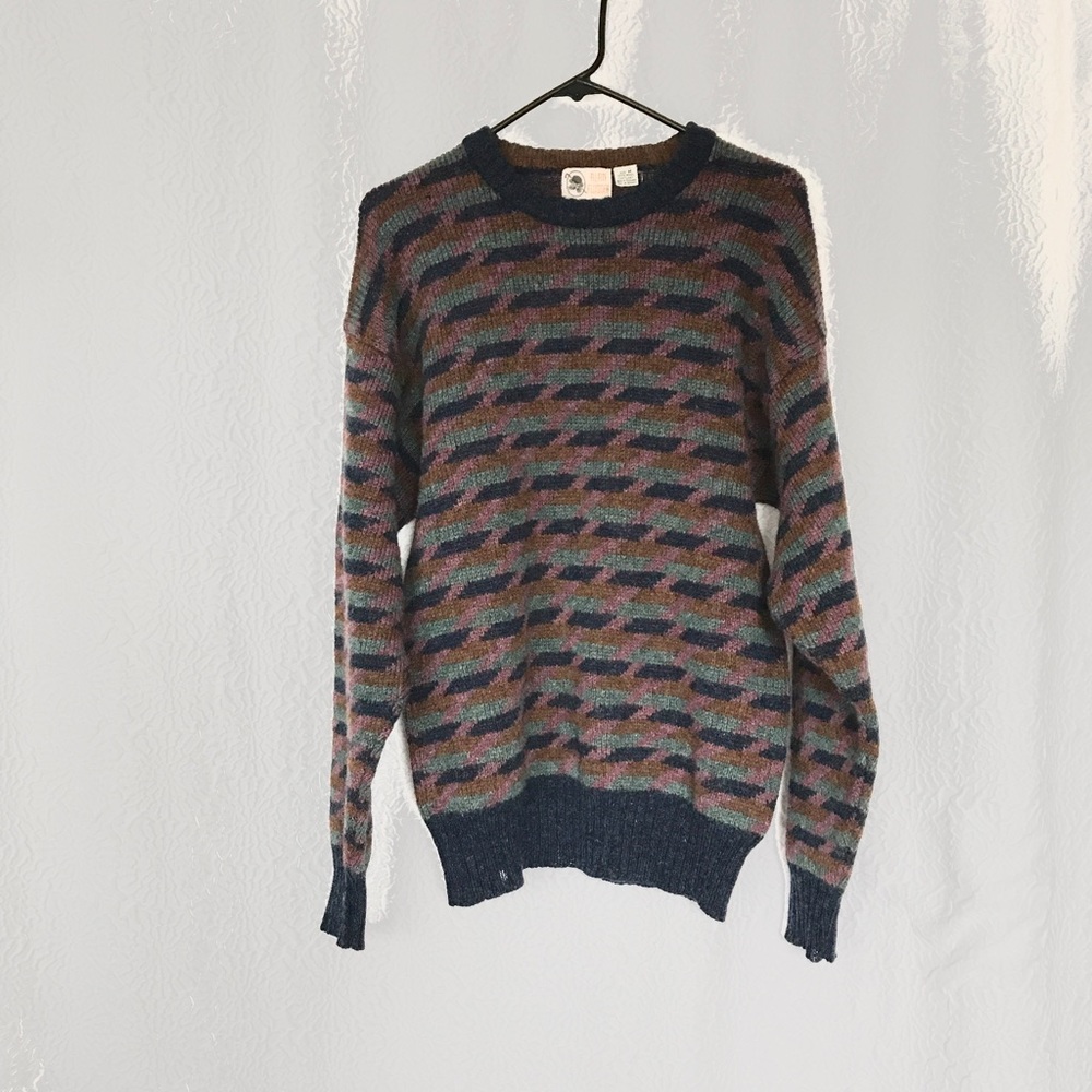 SOLD 100% Wool Vintage Oversized Sweater