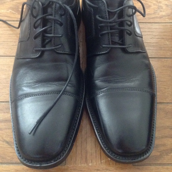 J.Murphy By Johnston&Murphy Novick Black Shoes