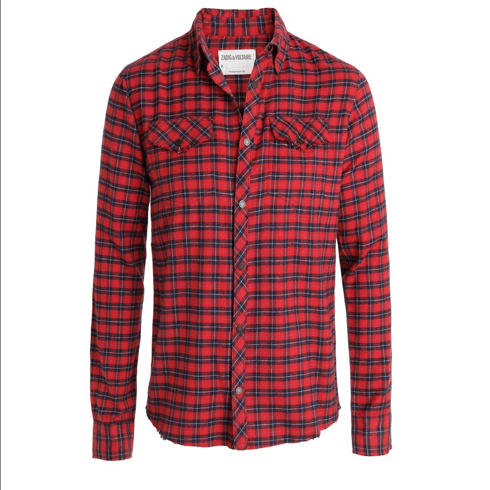 Overshirt Zadig et Voltaire in check-pattern
