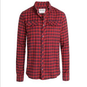 Overshirt Zadig et Voltaire in check-pattern
