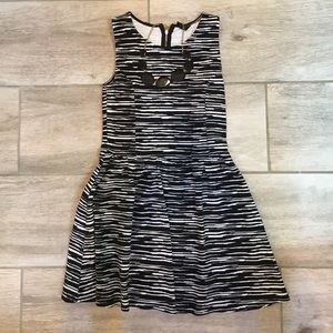 Little Black and White Dress