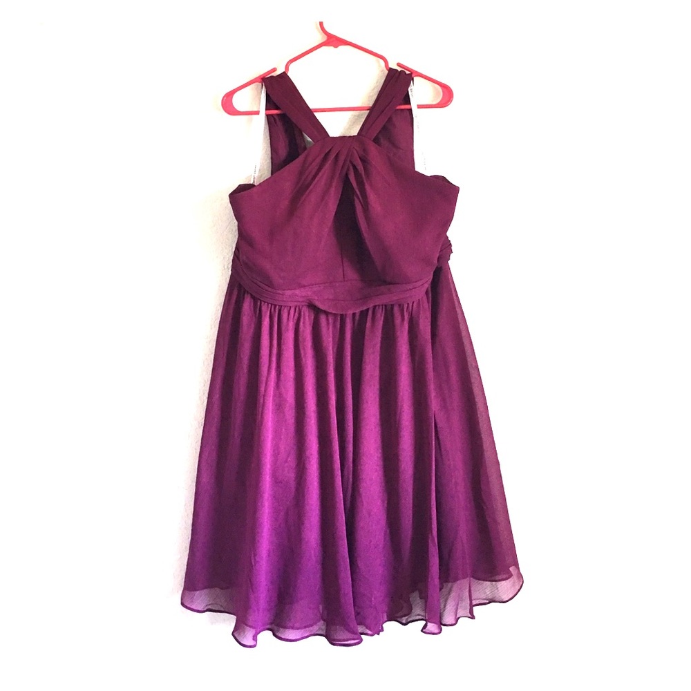 David's bridal bridesmaid dress size 22
