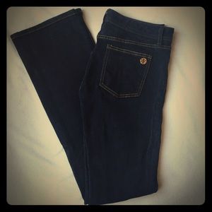 Tory Burch Classic Tory Boot jeans. Size 26