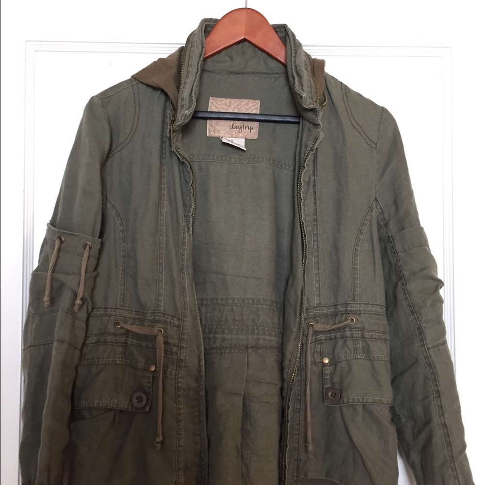 Daytrip linen utility jacket