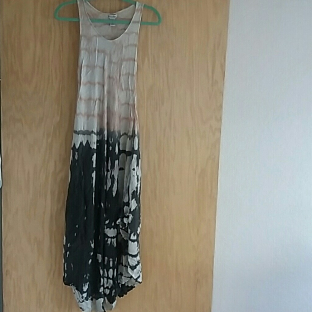 Light Maxi tie dye dress.