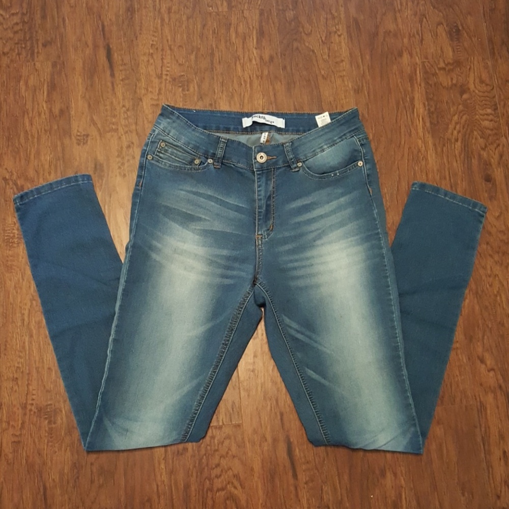 Rock and indigo light jeans