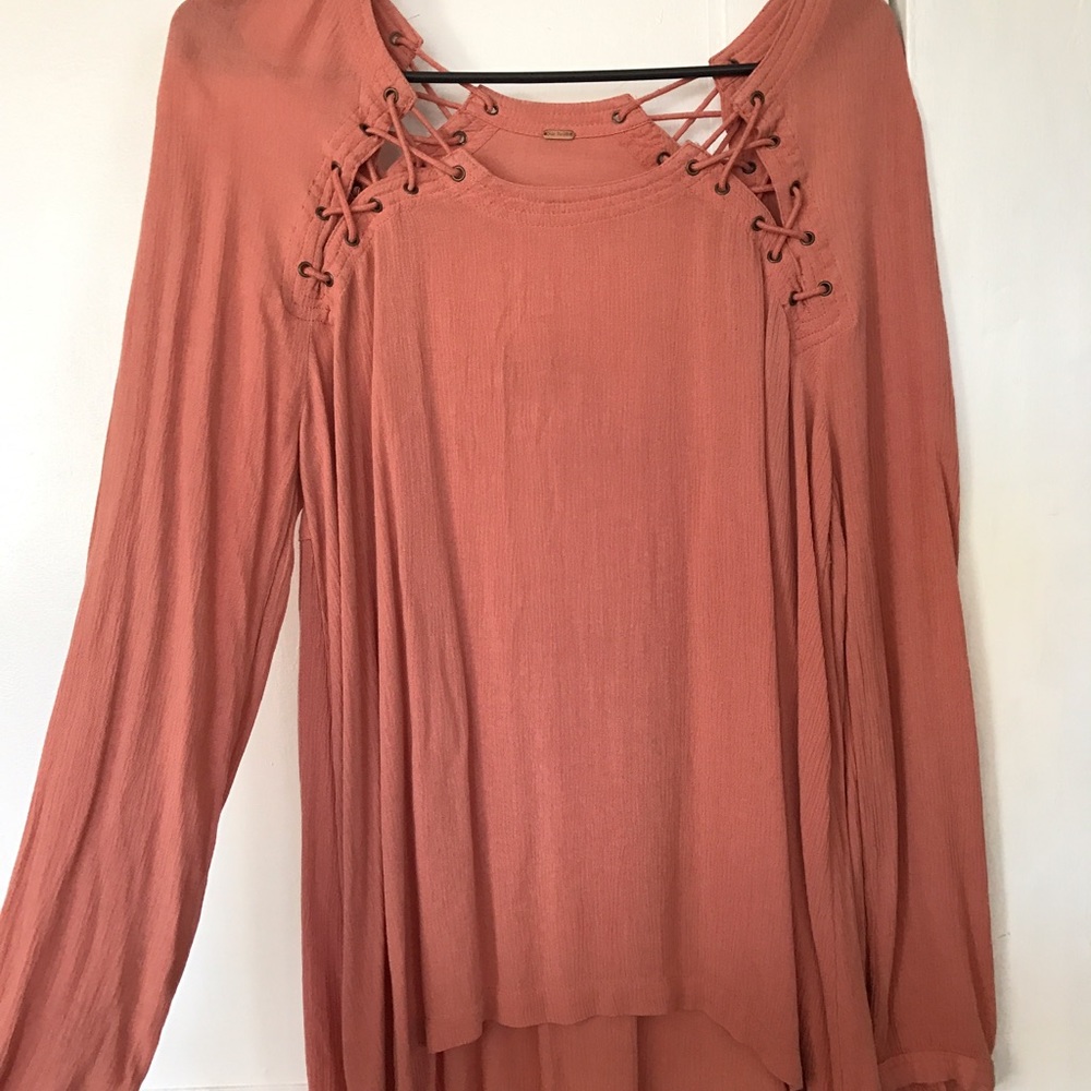 FP LACE UP TUNIC!!