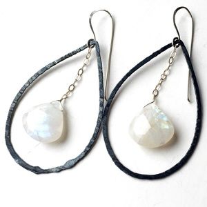 🌈HP✨Moonstone & Sterling necklace, artisan made