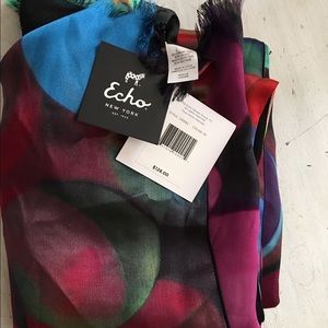 Echo silk scarf BRAND NEW