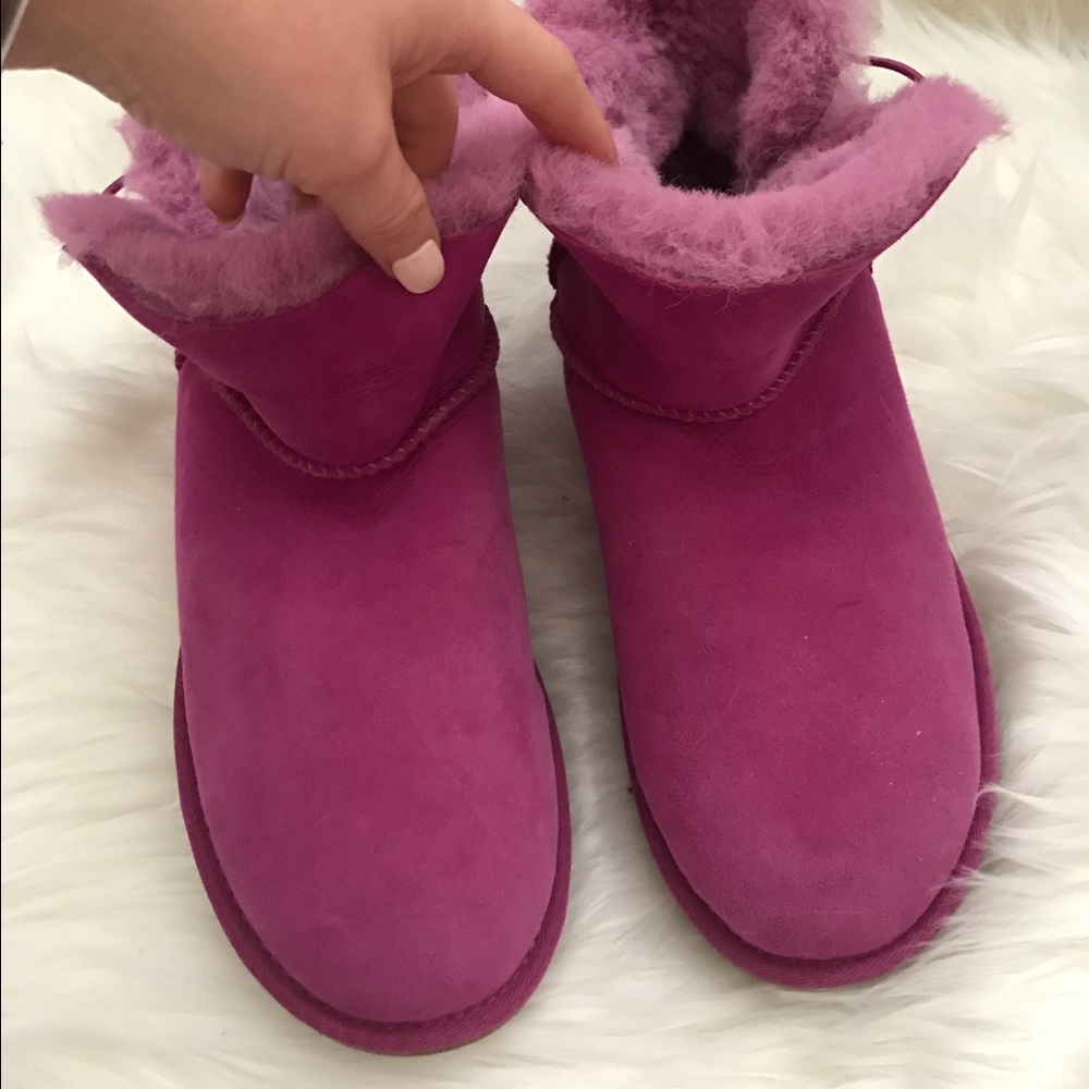 Ugg Magenta colored
