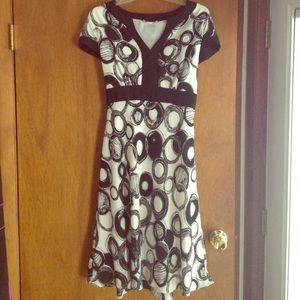 Black & White Graduation Dress