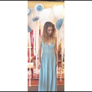 Long Elegant Lace Maxi Dress