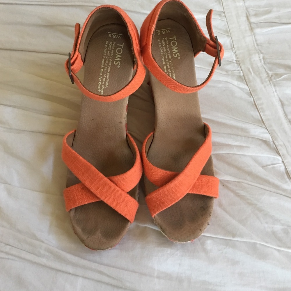 Toms wedge sandals