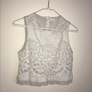 A.L.C Crop Blouse