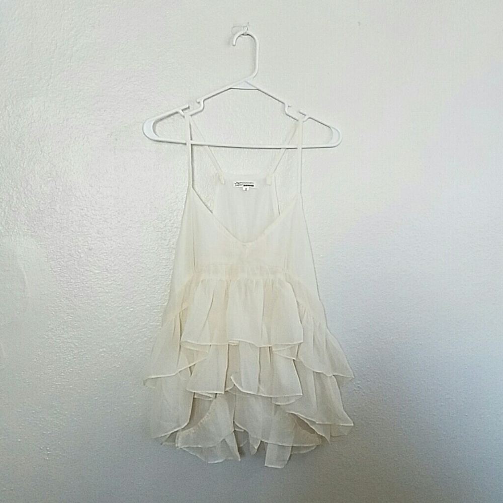 Vintage Doll frilled tank by Runway Couture