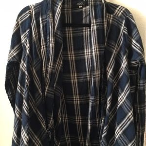 Cardigan flannel