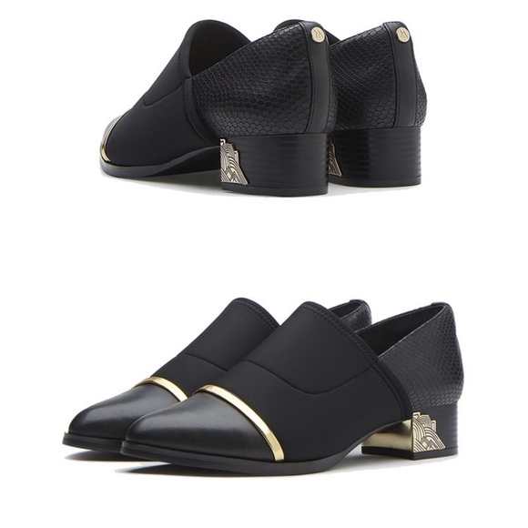 Kasmase - BRAND NEW black chunky heel loafers - Picture 2 of 4