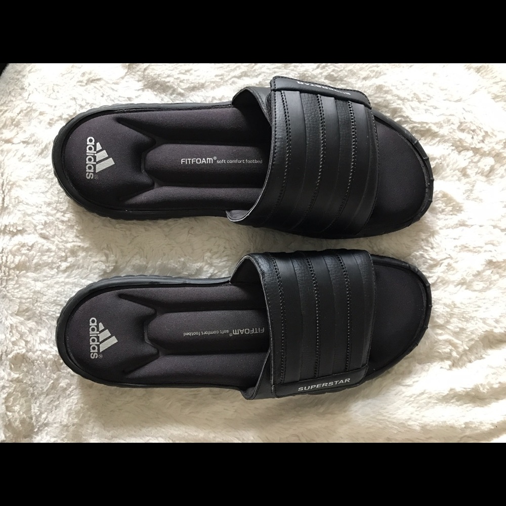 Adidas superstar sandals for men
