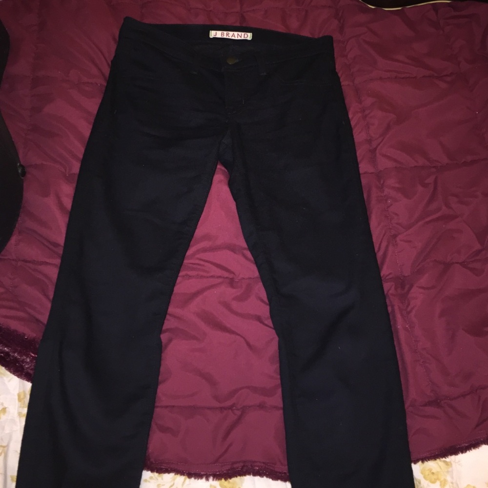 Black skinny J brand jeans